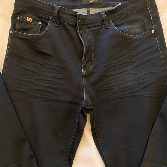 Moderna Mens black color jeans size 36 - Picture 4 of 8
